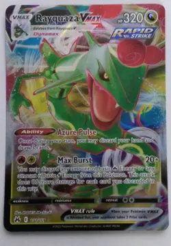Pokemon TCG Rayquaza VMAX 101/159 Crown Zenith Ultra Rare Holo 320 HP English - Image 1