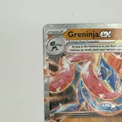 Pokemon TCG Greninja ex 106/167 Sv06: Twilight Masquerade Holo NM - Image 3