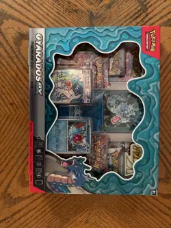 Pokemon TCG Gyarados EX Premium Collection - GameStop Exclusive - New Sealed - Image 1