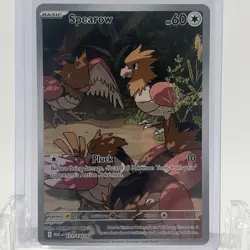 Pokemon TCG Mega Evolutions Spearow #151/132 Illustration Rare NM - Image 1