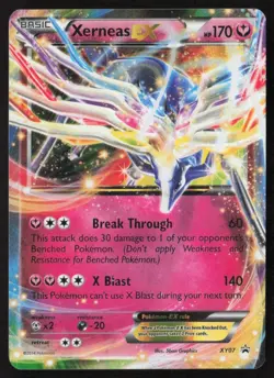 2014 Pokemon XY Promos Holo Xerneas-EX #XY07 ES6 - Image 1