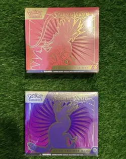 Pokemon TCG Scarlet and Violet Base ETB Set of 2 - Brand New Sealed 820650853418 - Image 1