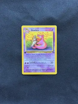 Pokemon TCG - SLOWBRO - 1ST EDITION - 43/62 - FOSSIL (1999) - WOTC - NM - Image 1