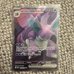 Team Rockets Nidoking EX 216/182 - Destined Rivals Pokemon TCG - Image 1