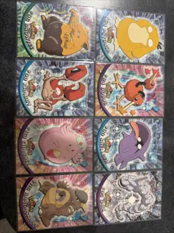 Pokemon Topps Tv Animation Edition Lot - All Blue Label Except For One - Image 1