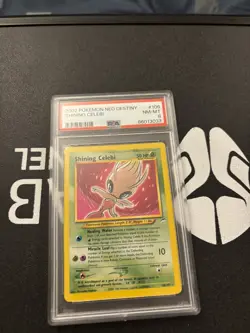 2002 POKEMON NEO DESTINY #106 SHINING CELEBI PSA 8 - Image 1