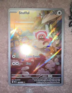 Pokemon TCG - Mega Evolution - Stufful 154/132 - Near Mint Foil - Image 1