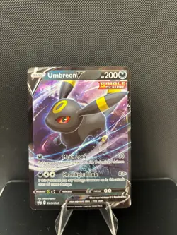 Pokemon Sword Shield Umbreon V SWSH203 Black Star Promo - Image 1