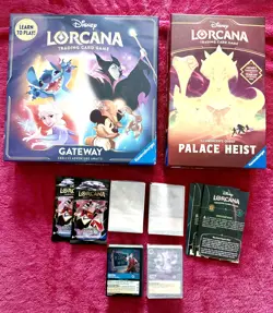Disney Lorcana Palace Heist, Gateway, 4 Starter Decks & 2 Booster Packs - Image 1