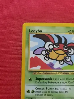 Pokemon: Ledyba #63/111 Neo Genesis 2000 Vintage Non-holo - LP - L71 (2 Cards) - Image 4