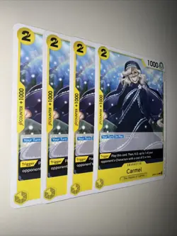 OP04-101 Carmel X4 Playset Common One Piece TCG Card - Image 2