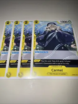 OP04-101 Carmel X4 Playset Common One Piece TCG Card - Image 4