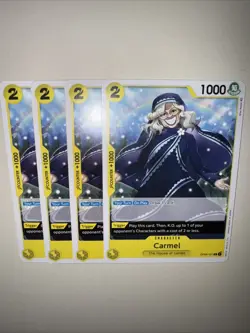 OP04-101 Carmel X4 Playset Common One Piece TCG Card - Image 5