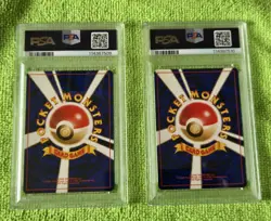 2 Graded PSA 9 Japanese Vintage Pokemon Card Lot Rocket's Moltres & Dark Arbok - Image 2