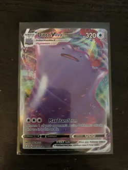 Ditto VMAX 051/072 Shining Fates Ultra Rare Pokemon Card NM - Image 2