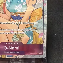 O-Nami (Illustration Box Vol.1) OP05-062 One Piece Promotion Cards Foil - Image 2