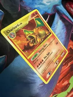 Pokemon Card CHARIZARD Holo Secret Rare Diamond & Pearl Stormfront 103/100 NM - Image 1