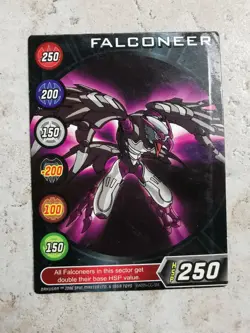 Bakugan Battle Brawlers Spin Master 2006 Card BA099 Falconeer - Image 1