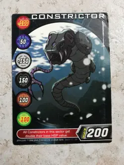 Bakugan Battle Brawlers Spin Master 2006 Card BA097 Constrictor - Image 1