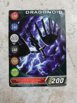 Bakugan Battle Brawlers Spin Master 2006 Card BA051 Dragonoid - Image 1