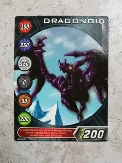 Bakugan Battle Brawlers Spin Master 2006 Card BA043 Dragonoid - Image 1