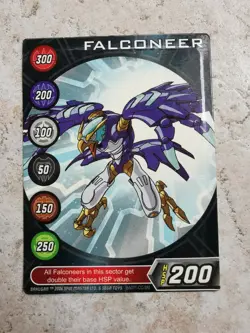 Bakugan Battle Brawlers Spin Master 2006 Card BA071 Falconeer - Image 1