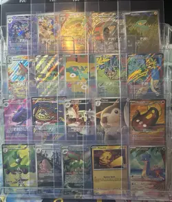 Pokemon TCG Illustration Rare and Full Art Card Lot of 20 NM/M - Image 1