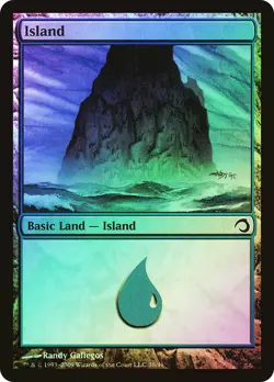 MTG FOIL Island - Premium Deck Series: Slivers #38 - Image 1