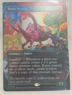 MTG Secret Lair (Play-Doh) - SCUTE SWARM - #7048 FOIL - Image 1