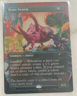 MTG Secret Lair (Play-Doh) - SCUTE SWARM - #7048 FOIL - Image 3