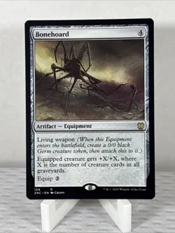 Bonehoard 108 NM Zendikar Rising Commander MTG - Image 1