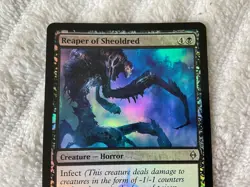 Magic the Gathering MTG 1x Foil Reaper of Sheoldred New Phyrexia MP - Image 2