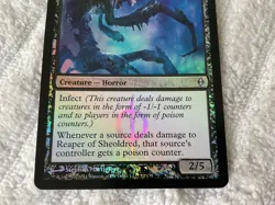 Magic the Gathering MTG 1x Foil Reaper of Sheoldred New Phyrexia MP - Image 3