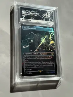 The Masamune (Borderless) Final Fantasy Foil MTG Ace 10 - Image 1