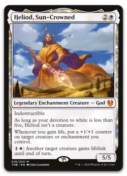 Heliod, Sun-Crowned #18 (NM) Theros Beyond Death THB Magic MTG - Image 1