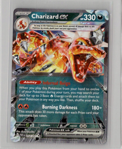Charizard ex - 054/091 - Pokemon TCG Paldean Fates Ultra Rare Card NM - Image 1