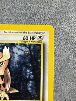 NOCTOWL POKEMON CARD 42/111 NEO GENESIS NON HOLO - Image 3