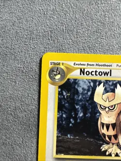 NOCTOWL POKEMON CARD 42/111 NEO GENESIS NON HOLO - Image 4