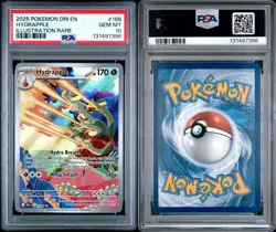 Hydrapple ⭐ 188/182 Illustration Rare Sv10: Destined Rivals Holo Pokemon PSA 10 - Image 3
