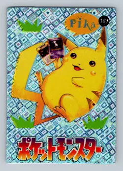 Pokemon Card - Pikachu #189 - Vending Machine - Holo - Image 1