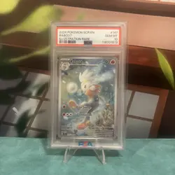 Raboot Illustration Rare Illustration Rare 147/142 Pokemon TCG PSA 10 - Image 1