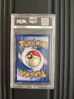 Pokemon TCG 1999 Base Set Mewtwo Holo Rare PSA 7 10/102 English - Image 2