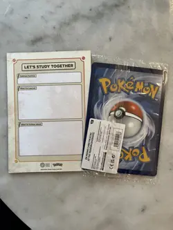 Pokemon Pikachu at the Natural History Museum Sealed Jumbo Promo & Booklet - Image 2