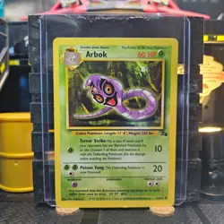 Arbok Fossil Pokemon TCG 31/62 Unlimited Uncommon - Image 1