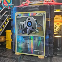 Aron Undaunted Reverse Holo Pokemon TCG 42/90 HeartGold & SoulSilver Common - Image 2