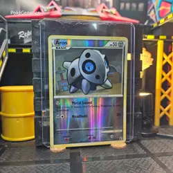 Aron Undaunted Reverse Holo Pokemon TCG 42/90 HeartGold & SoulSilver Common - Image 3