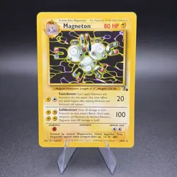 Pokemon Magneton 26/62 Fossil Regular - NM - Image 1