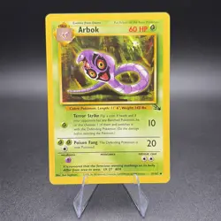 Pokemon Arbok 31/62 Fossil Regular - NM - Image 1