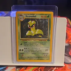 Pokemon Victreebel 14/64 Jungle Unlimited Holo Rare 1999 80 HP Stage 2 English - Image 1