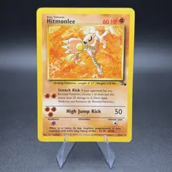 Pokemon Hitmonlee 22/62 Fossil Regular - LP - Image 1